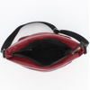 Immagine di DAVID JONES - Borsa bordeaux con fasce orizzontali imbottite e trapuntate, tracolla regolabile