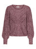 Immagine di JACQUELINE - MAGLIA VIOLA JUSTINA LS STRUCTURE PULLOVER