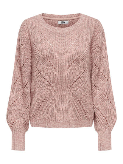 Immagine di JACQUELINE - MAGLIA ROSA JUSTINA LS STRUCTURE PULLOVER