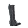 Immagine di FLYFOR - Stivale texano nero a punta con zip laterale, tacco 5,5CM