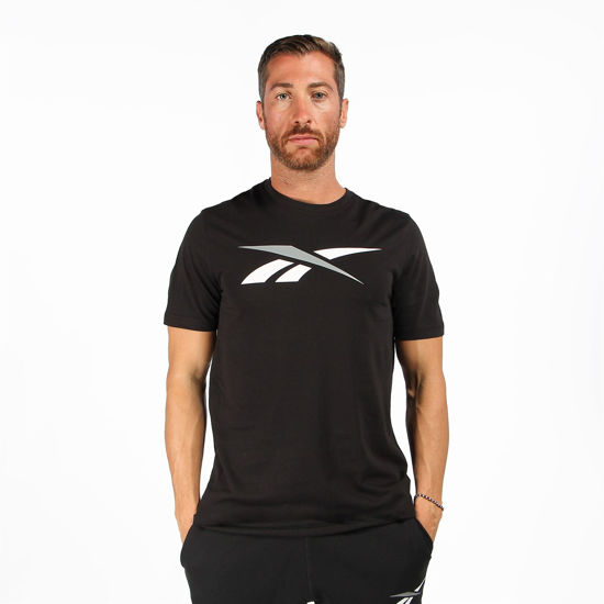 Immagine di REEBOK - T-SHIRT MM TE VECTOR LOGO TEE BLACK