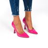 Immagine di MISS GLOBO - Décolleté fuxia con sottopiede in VERA PELLE, tacco a rocchetto 11CM