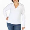 Immagine di MICROPILE VALENTINA 1/2 ZIP OPTIC.WHITE