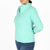 Immagine di MICROPILE VALENTINA 1/2 ZIP TURQUOISE