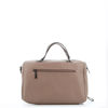 Immagine di GIANMARCO VENTURI - Borsa due manici beige con tasca frontale effetto trapuntato, tracolla removibile