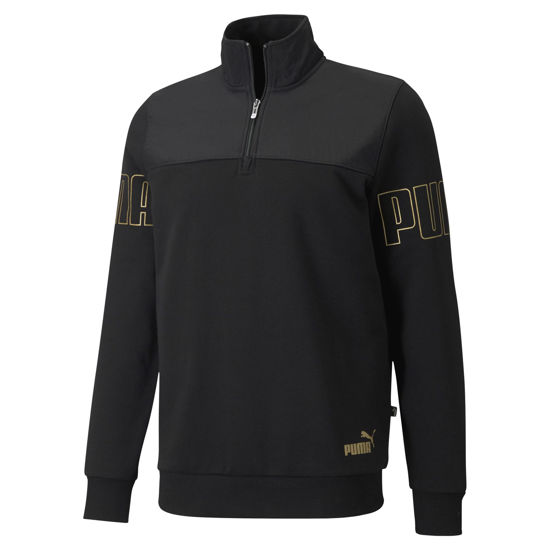 Immagine di SWEAT 1/2 ZIP WINTERIZED HALF ZIP BLACK