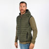 Immagine di YELLOW DOG - GILET VERDE 100 GR CON CAPPUCCIO