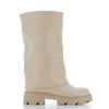 Immagine di ZOE - Chunky boots beige con risvolto