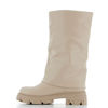Immagine di ZOE - Chunky boots beige con risvolto