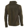 Immagine di UNIVERS - LUPETTO VERDE MELANGE MODELLO MONTE BIANCO PILE 1/2 ZIP CON TOPPE