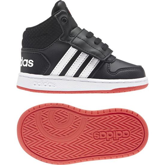 Immagine di ADIDAS - SCARPA HOOPS MID 2.0 TD 19-27 BLK-WH-RED - FY9291