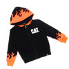 Immagine di CATERPILLAR - FELPA BIMBO BLACK/ORANGE