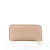 Immagine di Portafoglio grande beige con doppia zip