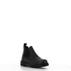 Immagine di ROXY ROSE - Beatles nero in VERA PELLE con cuciture e tacco 3CM, MADE IN ITALY