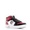 Immagine di COTTON BELT - KARIM Sneakers nera e rossa con logo laterale