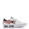 Immagine di COTTON BELT - LUCIANO Sneakers bianca con logo laterale e scritte sul fondo