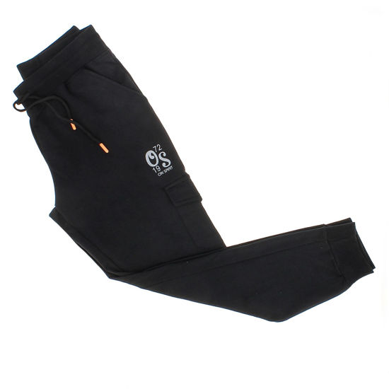 Immagine di ON SPIRIT - UOMO PANTALONE NERO FELPA CON TASCONI