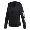 Immagine di ADIDAS - JACKET C/CAPP. LIN FZ HD BLACK-WHITE - DP2401