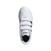 Immagine di ADIDAS - SCARPA VL COURT 2.0 PS 28-35 WHITE-BLACK - DB1837