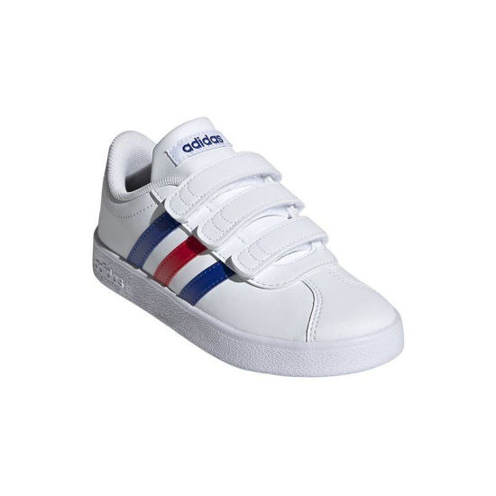 Immagine di ADIDAS - SCARPA VL COURT 2.0 PS/GS 28-5% WH-RY-RE - FY9273