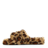 Immagine di YOU YOUNG COVERI - Pantofole leopardate in peluche aperte in punta con dettaglio strass