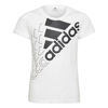 Immagine di ADIDAS - T-SHIRT MM LOGO T1 WHITE-BLACK - GS2186