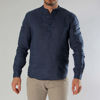 Immagine di CAMICIA ML SERAFINO LINO TINTO IN CAPO