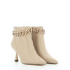 Immagine di MISS GLOBO -   Stivaletto beige con catena tacco 8 cm