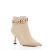 Immagine di MISS GLOBO -   Stivaletto beige con catena tacco 8 cm