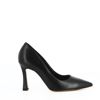 Immagine di MISS GLOBO -   Décolleté nera tacco 9,5cm soletta Vera pelle - MADE IN ITALY