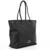 Immagine di SERGIO TACCHINI - Borsa shopping nera con marchio frontale