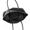 Immagine di SERGIO TACCHINI - Borsa shopping nera con marchio frontale