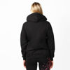 Immagine di GOLA - DONNA FELPA NERA FULL ZIP CON STAMPA