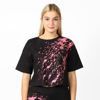 Immagine di GOLA - DONNA T-SHIRT NERA MEZZA MANICA CON STAMPA