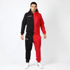Immagine di CASA DE PAPEL - UOMO PANTALONE NERO/ROSSO FELPA CON POLSI