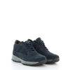 Immagine di WAMPUM - Scarpa blu in VERA PELLE con lacci