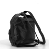 Immagine di ENRICO COLLEZIONE - Zaino/borsa sacca nero con tre tasche frontali e due scomparti principali