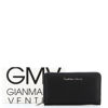 Immagine di GIANMARCO VENTURI - Portafoglio nero con cuciture