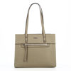 Immagine di ANNES NICOLE - Borsa shopping grigia con tasca frontale