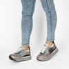 Immagine di MISS GLOBO - Sneakers donna con glitter multicolor e comoda suola platform