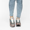 Immagine di MISS GLOBO - Sneakers donna con glitter multicolor e comoda suola platform