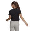 Immagine di ADIDAS - T-SHIRT ESSENTIALS LOOSE 3-STRIPES CROPPED - GL0777