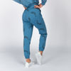 Immagine di MY JEWELS - PANTALONE TUTA JOGGERS CELESTE DONNA CON STAMPA