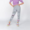 Immagine di MY JEWELS - DONNA PANTALONE FELPA  JOGGERS GRIGIO CON STAMPE