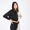 Immagine di MY JEWELS - FELPA CORTA BICOLORE CON CAPPUCCIO