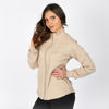 Immagine di MY JEWELS - DONNA FELPA SABBIA CON ZIP