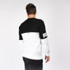 Immagine di SWEAT POWER COLORBLOCK CREW TR BLK-WHT