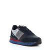 Immagine di RIFLE - MARS Sneakers blu con banda laterale con scritte
