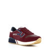 Immagine di RIFLE - ATENE Sneakers bordeaux con lacci e logo laterale