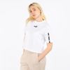 Immagine di T-SHIRT MM POWER TAPE CROPPED TEE WHITE